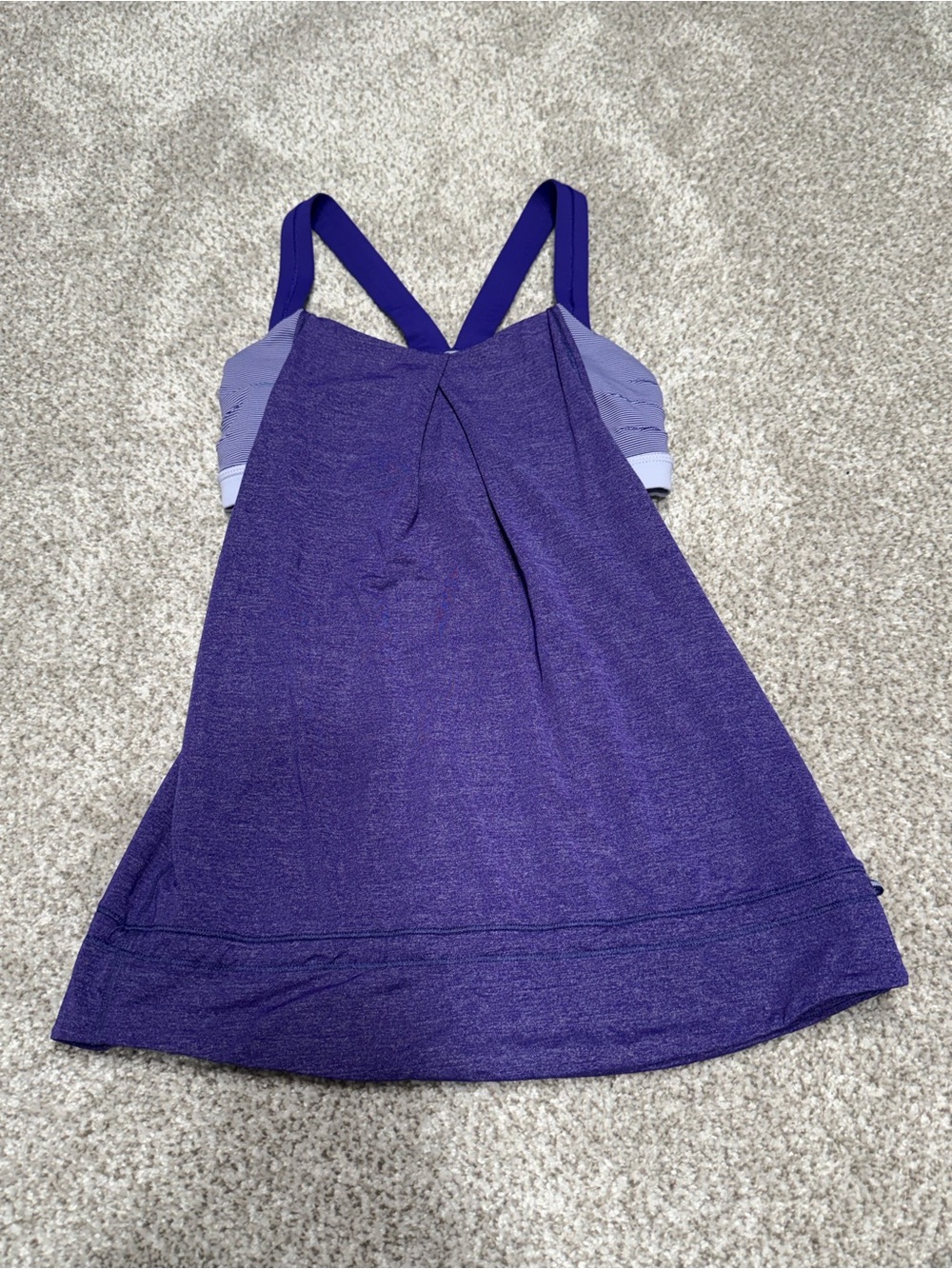 Lululemon Bruised Berry Restless tank